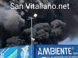 Incendio, non andate verso San Vitaliano