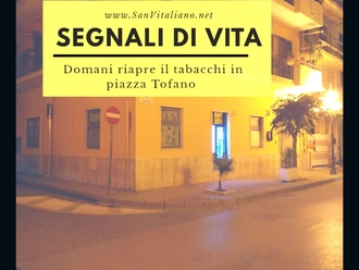 Il cuore di San Vitaliano batte ancora : domani riapre il Tabacchi in piazza Tofano