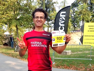 San Vitaliano Sporting, il runner Michele Vaiano alla Maratona di Parma