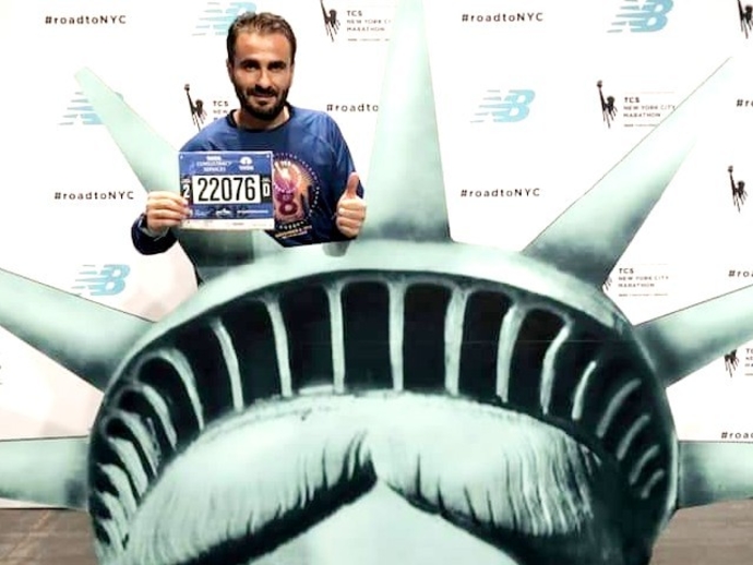 Vitaliano Spiezia, un sanvitalianese alla maratona di New York