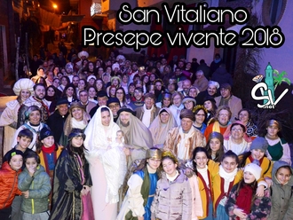 San Vitaliano, il Presepe vivente: un tuffo nel passato con la partecipazione di tutto il paese