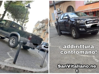 San Vitaliano, casermoni su ruote parcheggiati a cxxxx vicino alla scuola