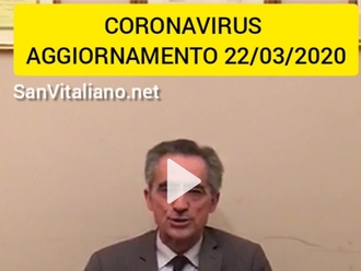 Coronavirus, 1° Contagiato a San Vitaliano: le parole del Sindaco Raimo