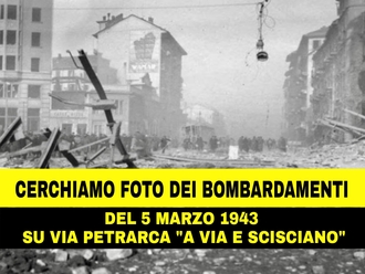 Cerchiamo fotografie dei bombardamenti su San Vitaliano del 1943