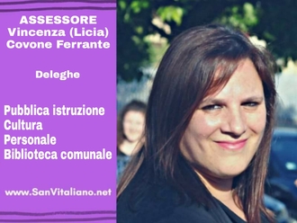 San Vitaliano, Licia Ferrante nuovo Assessore alla Pubblica Istruzione: i nostri auguri