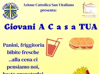 San Vitaliano, domani sera ordina la cena e l