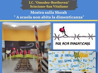 La scuola Omodeo-Beethoven ricorda la Shoah con una mostra nel plesso di San Vitaliano